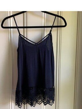 lace bottom tank top